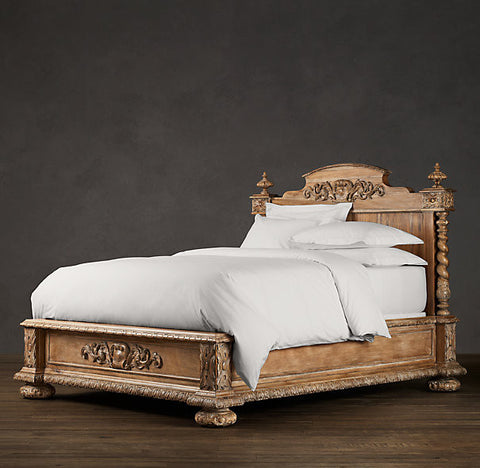 Bed Antiqued Natural